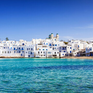 Greek village of Naousa, Paros island, Greece