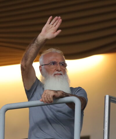 Ο Ιβάν Σαββίδης στο γήπεδο της Τούμπας