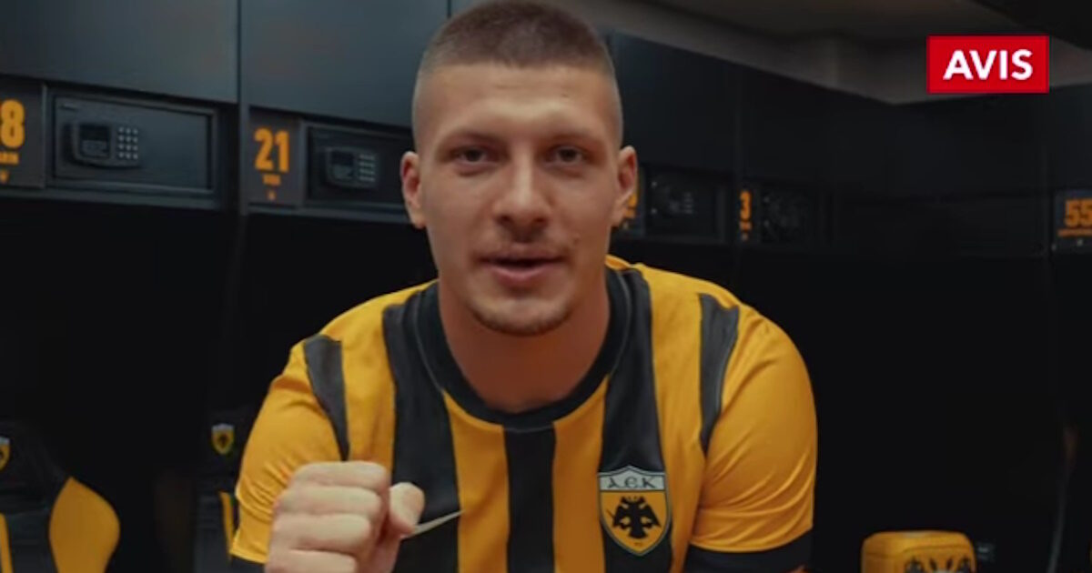 Jovic: I came to lead AEK’s attack