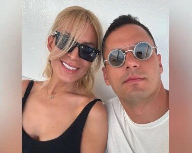 Η Κατερίνα Καινούργιου στο πλευρό του Παναγιώτη Κουτσουμπή
