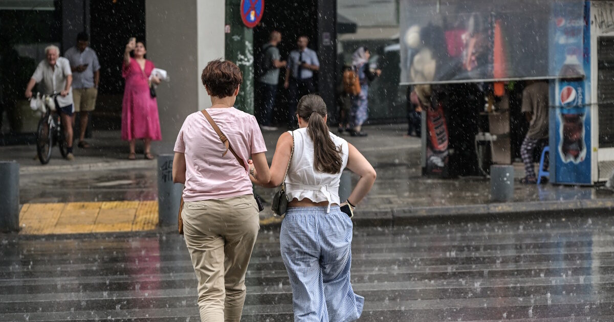Weather: Rain and thunderstorms in Macedonia, Thrace, Epirus, Ionian and Euboea – Little Temperature Fall