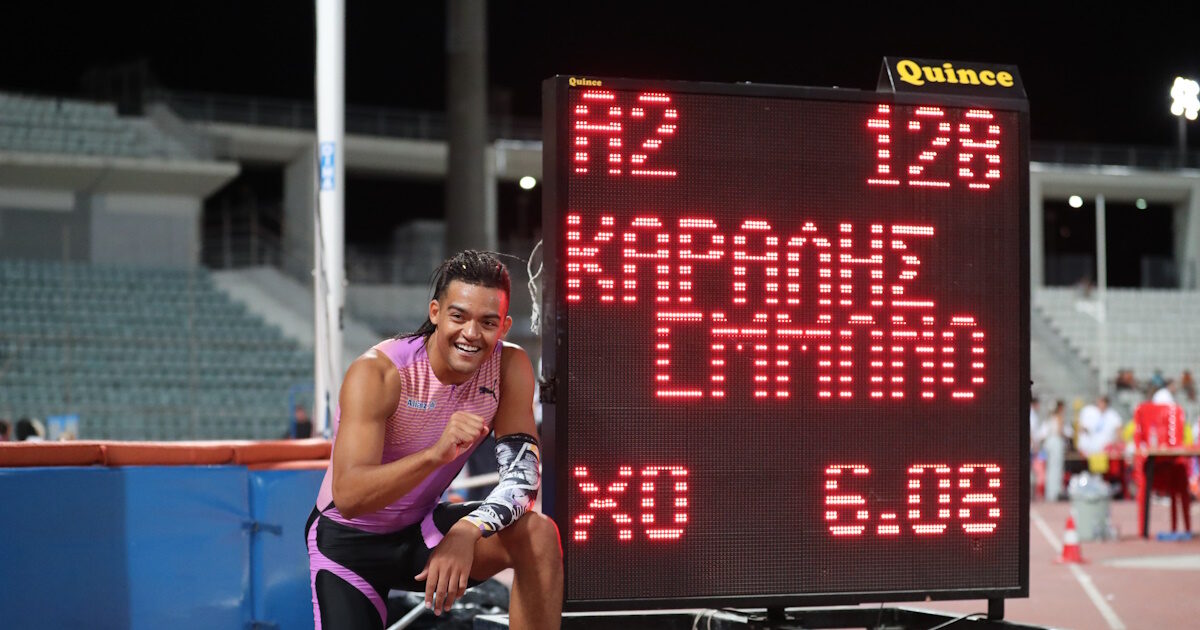 Historian Emmanuel Karalis: Panhellenic record with jumping at 6.08m and fourth performance of all time in the short