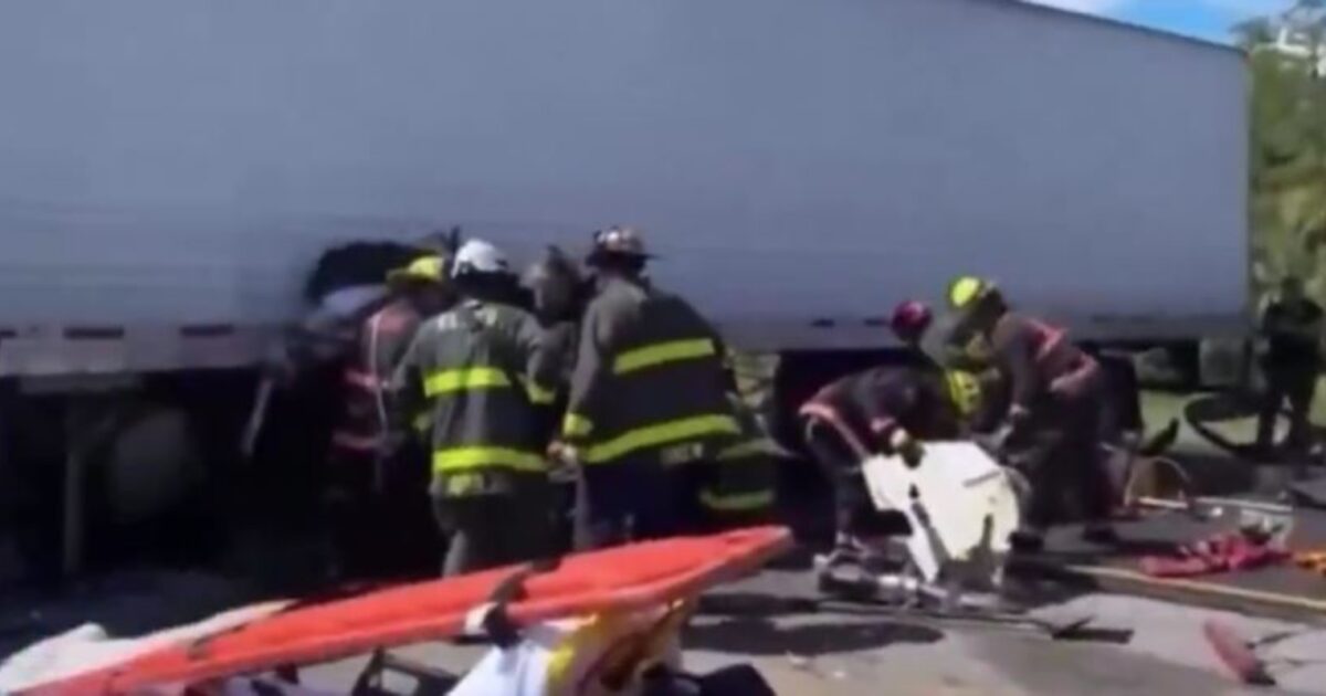 Florida: Dalica made illegal invert and caused a multi -day accident – Watch video