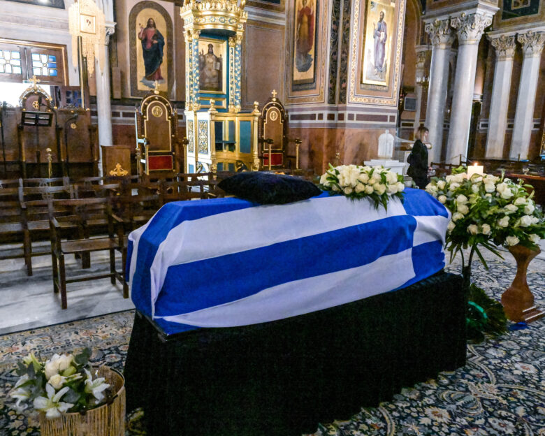 Κώστας Πυλαρινός: Συγκίνηση στην κηδεία του ιστορικού στελέχους της ΝΔ