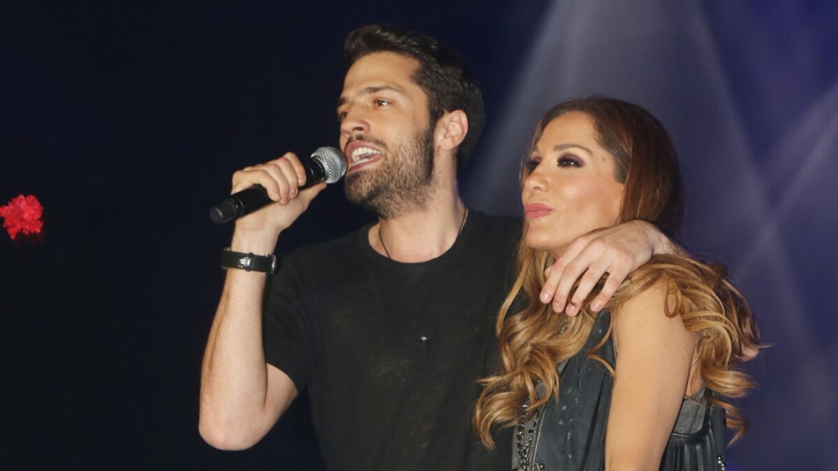 Ο Κωνσταντίνος Αργυρός και η Δέσποινα Βανδή
