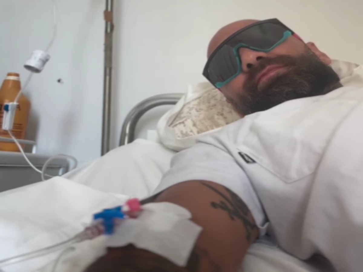 Ο Κώστας Αναγνωστόπουλος στο νοσοκομείο