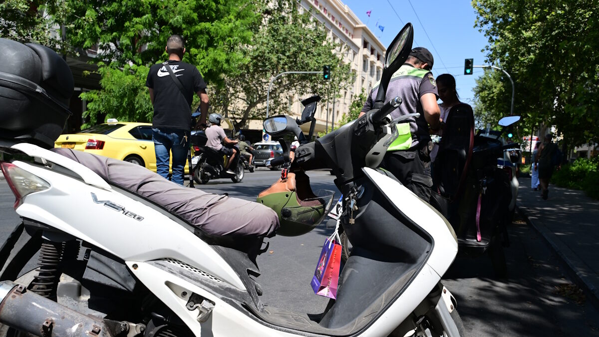 Έλεγχοι της Τροχαίας για μη χρήση κράνους