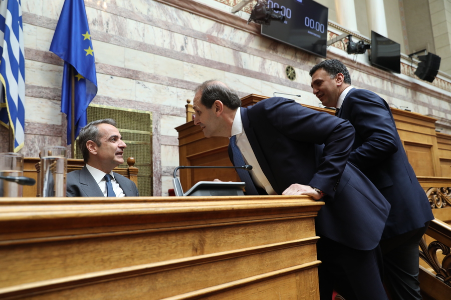 Κυριάκος Μητσοτάκης / Απόστολος Βερυσόπουλος / Βασίλης Κικίλιας