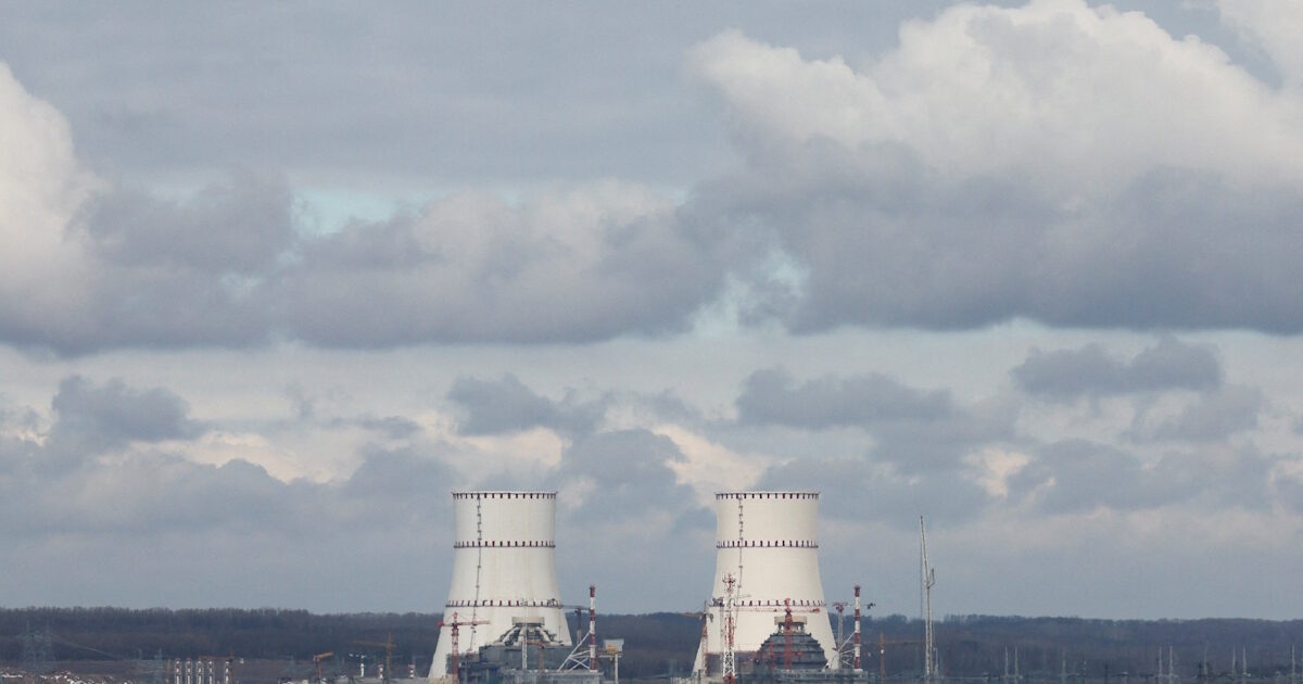 What did radioactivity measurements show at Kursk Nuclear Station after the Ukrainian Drone attack