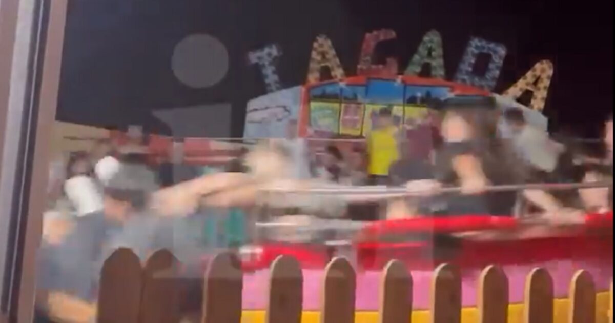 Rhodes: Shocking accident in amusement park – 4 people were slapped