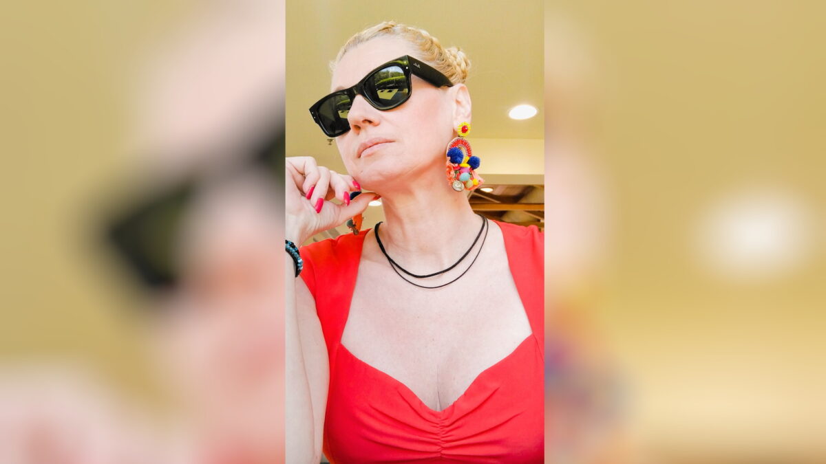 Η Ραχήλ Μακρή στη φωτογραφία που επέλεξε στην ανάρτησή της