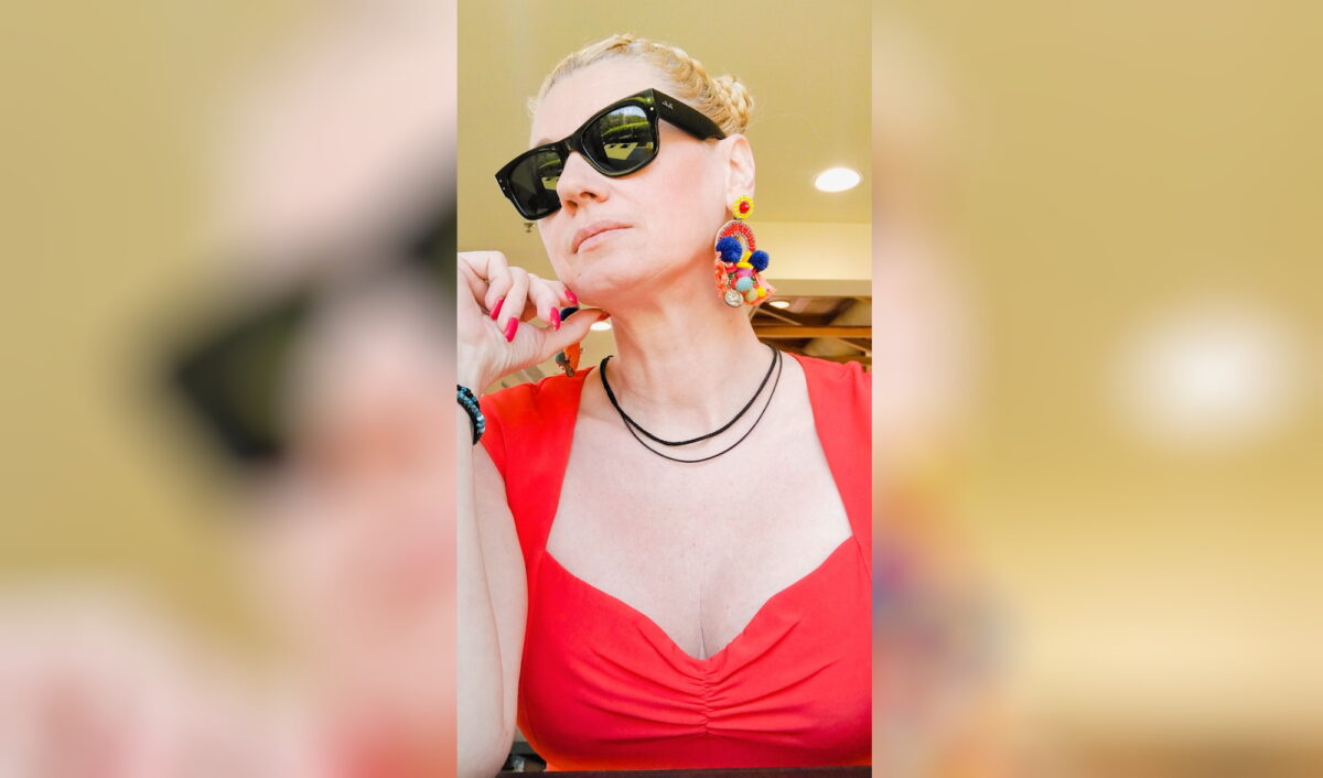 Η Ραχήλ Μακρή στη φωτογραφία που επέλεξε στην ανάρτησή της