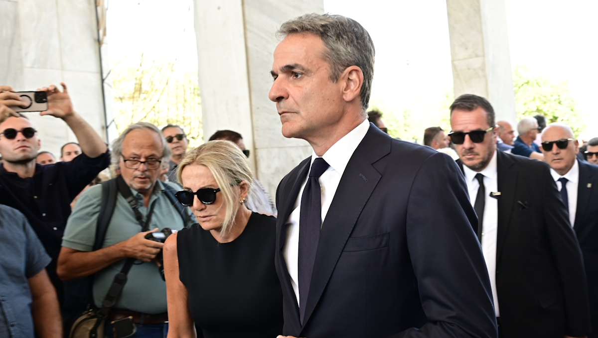 Μαρέβα Γκραμπόφσκι και Κυριάκος Μητσοτάκης