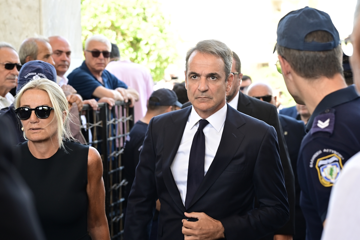 Μαρέβα Γκραμπόφσκι και Κυριάκος Μητσοτάκης