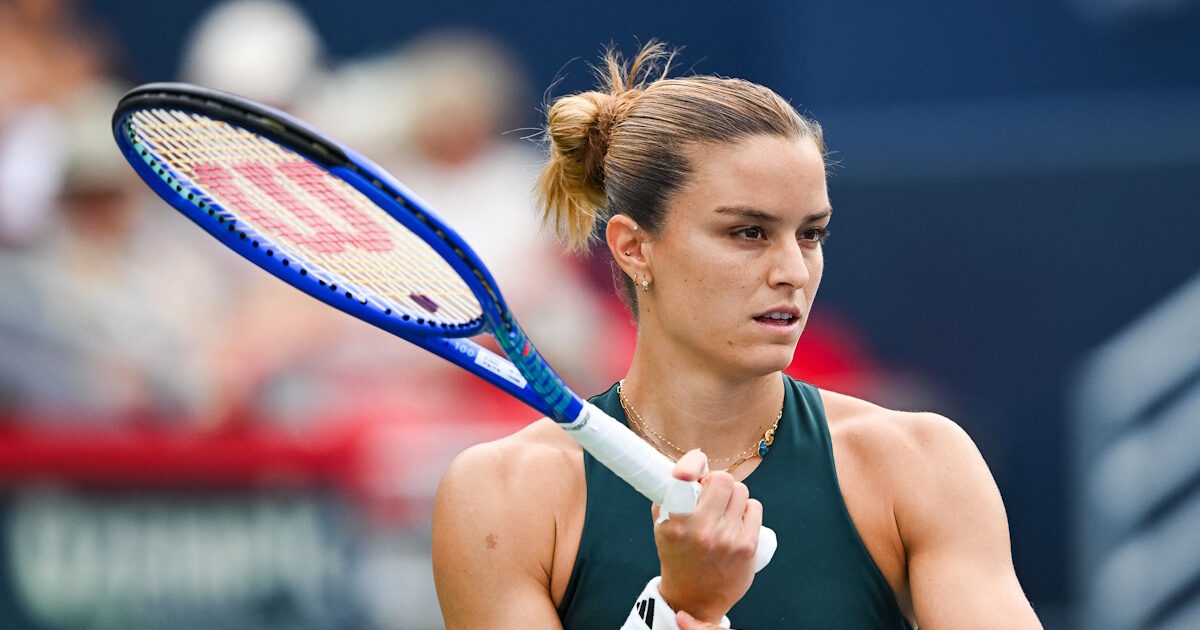 Maria Sakkari against Hadad Maia in the 3rd round of the US Open