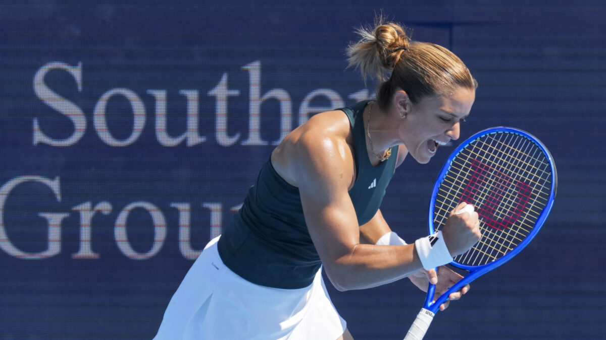 Η Μαρία Σάκκαρη στο US Open