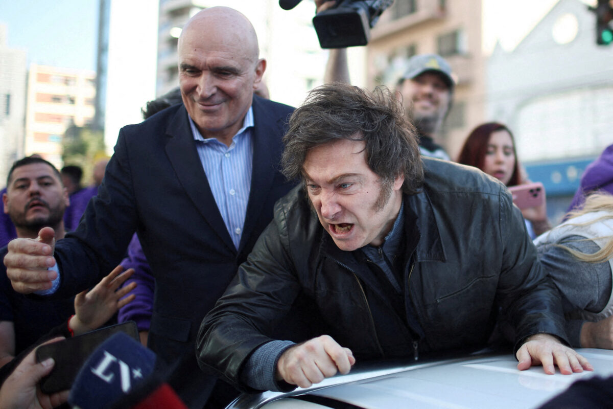 Ο πρόεδρος της Αργεντινής Χαβιέρ Μιλέι