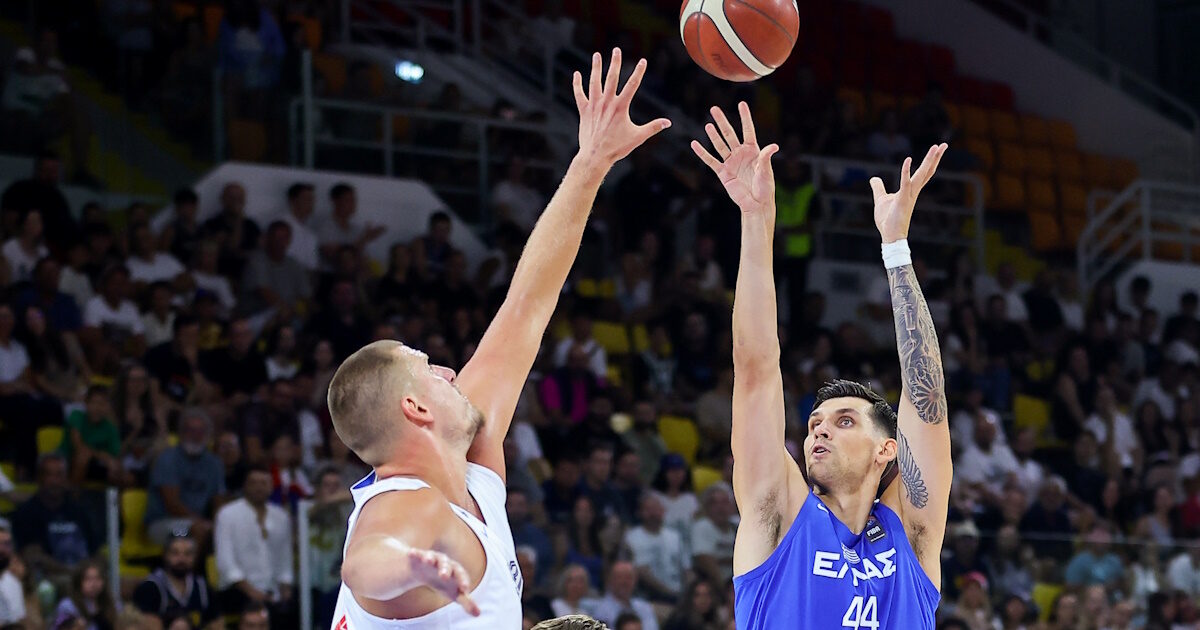Dinos Mitoglou: His excellent appearance against Nikola Jokic and the Serbs
