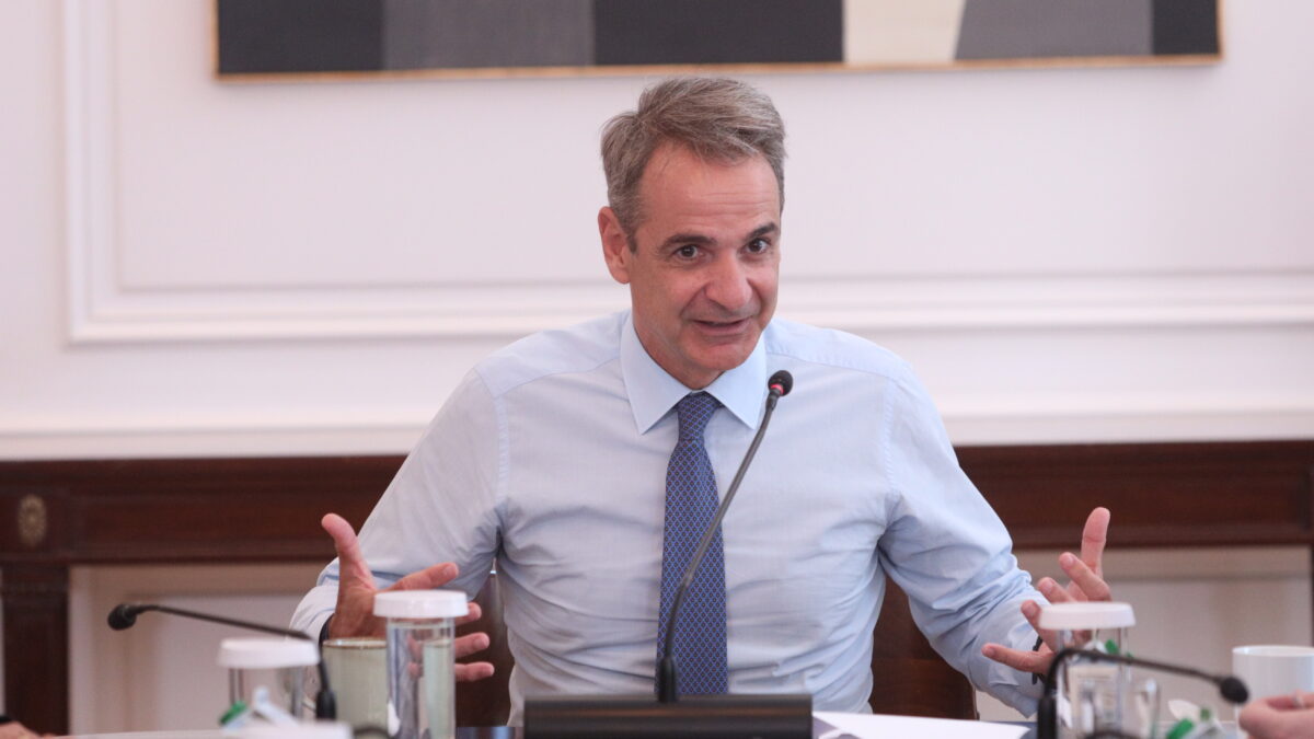 Ο Κυριάκος Μητσοτάκης