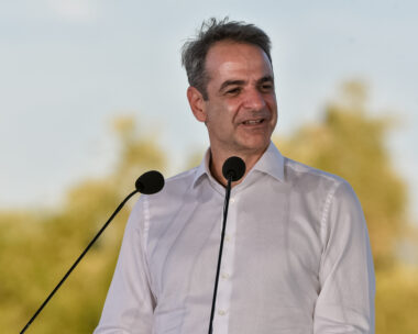 O Κυριάκος Μητσοτάκης