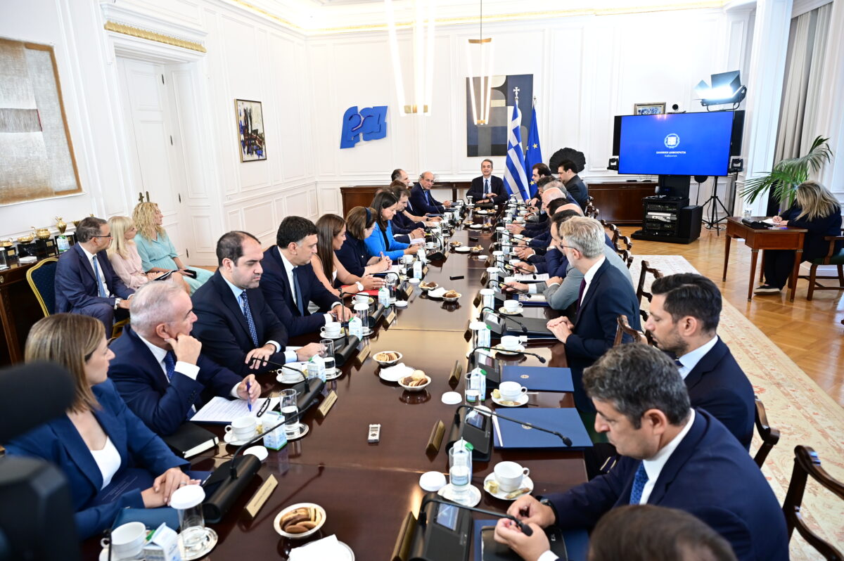 Η πρώτη συνεδρίαση του υπουργικού συμβουλίου μετά τις θερινές διακοπές