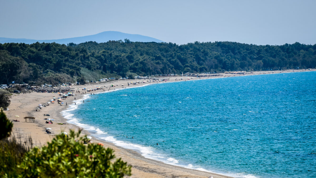 Η παραλία Μονολίθι στην Πρέβεζα