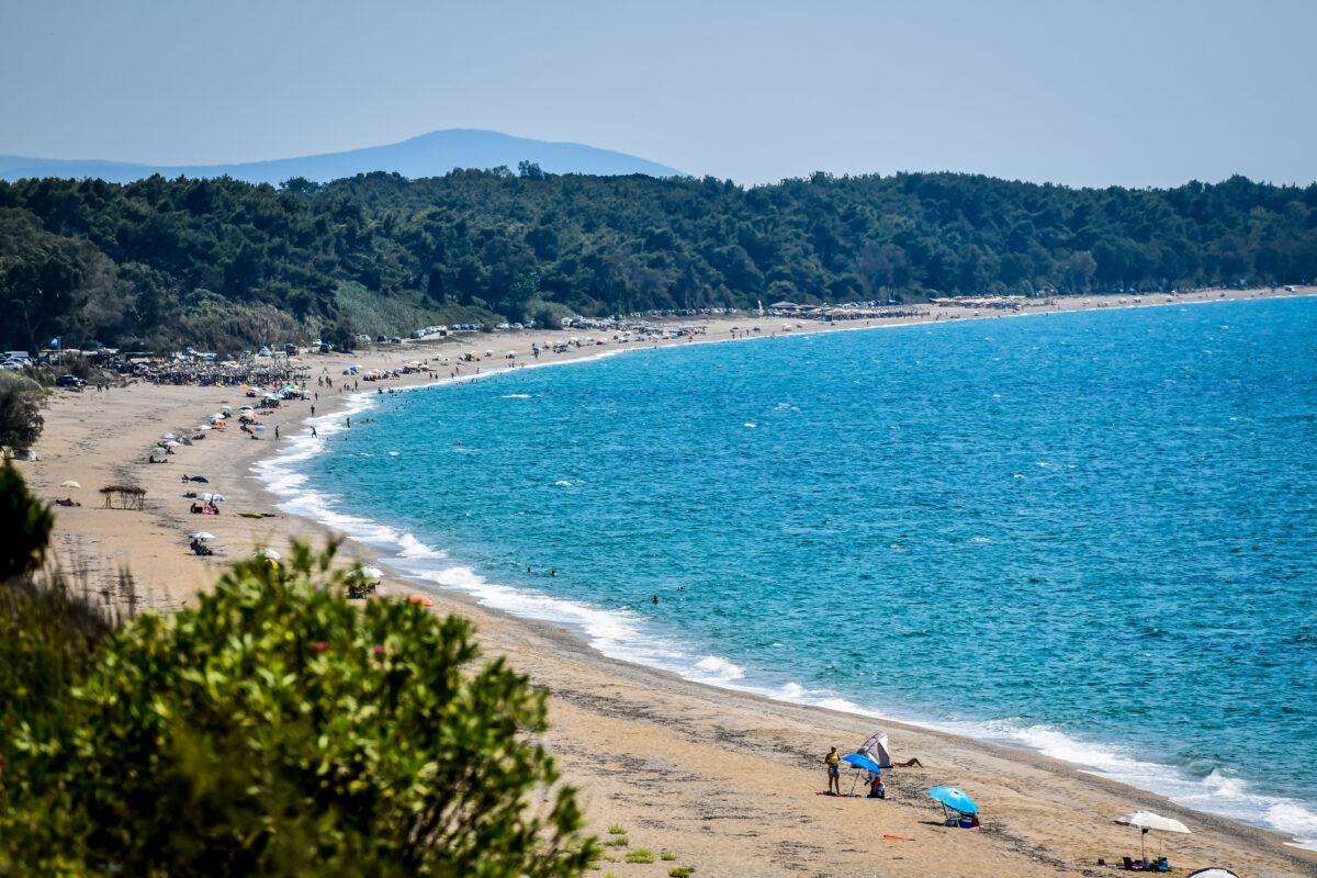 Η παραλία Μονολίθι στην Πρέβεζα