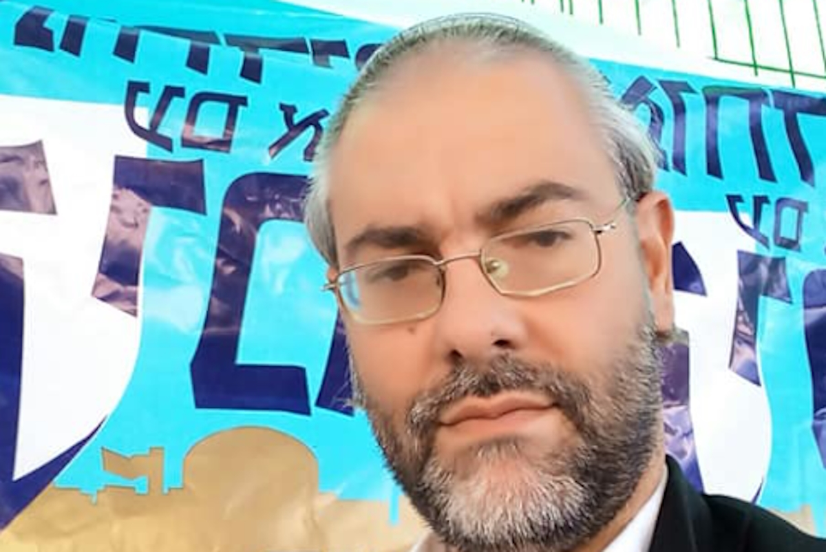 Ο ραβίνος Μορντεχάι Φριζής