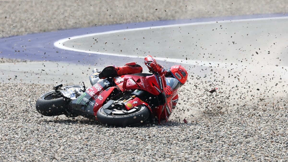 Austrian Grand Prix motoGP Marquez crash