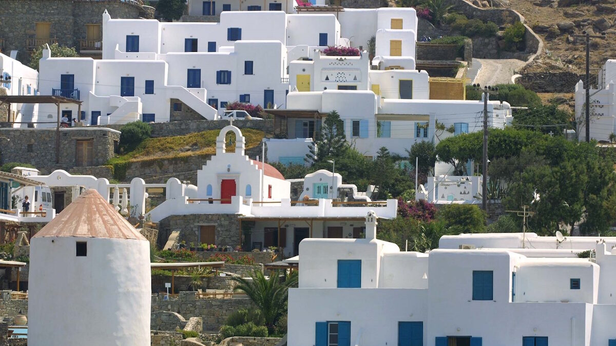 Άποψη της Μυκόνου