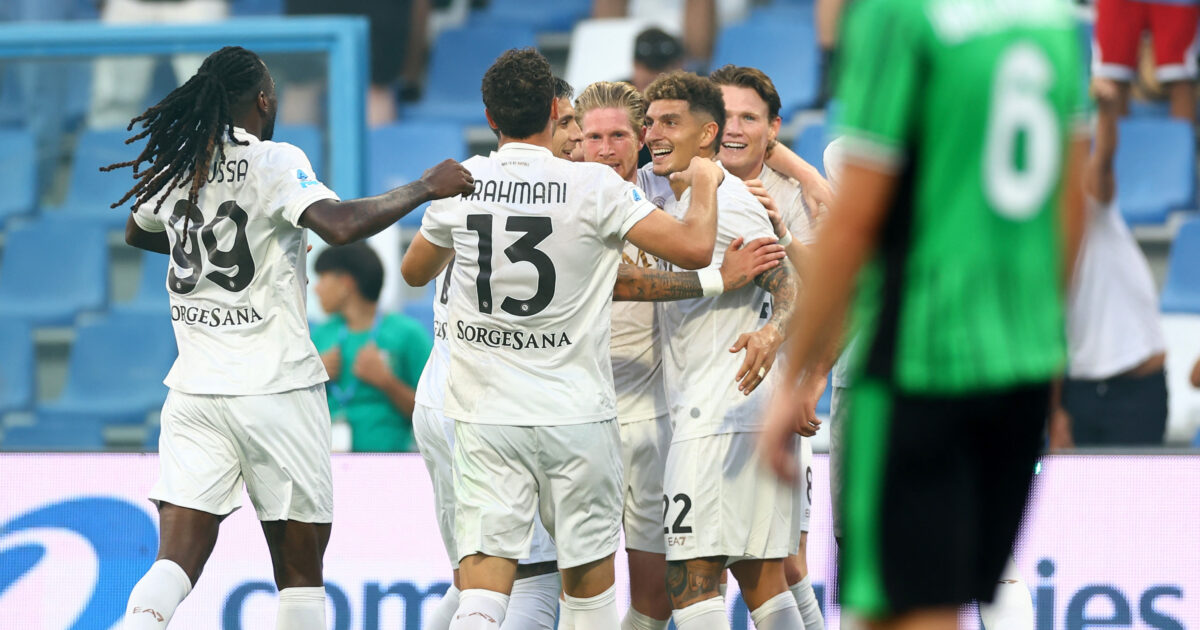 Sassuolo – Napoli 0-2: Victory Start for the Italian Champions, Debutin Scored in his debut by De Broin