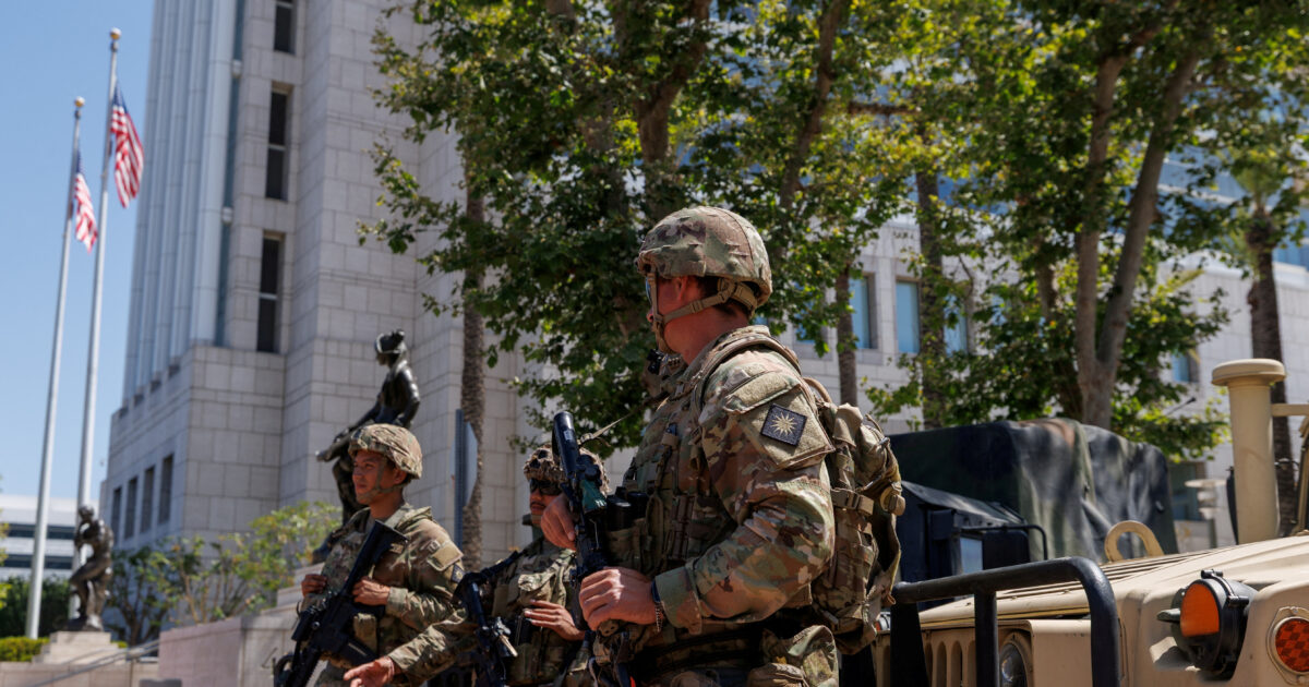 US: Extraordinary Measures in Washington with Trump command – develops 800 troops of the National Guard