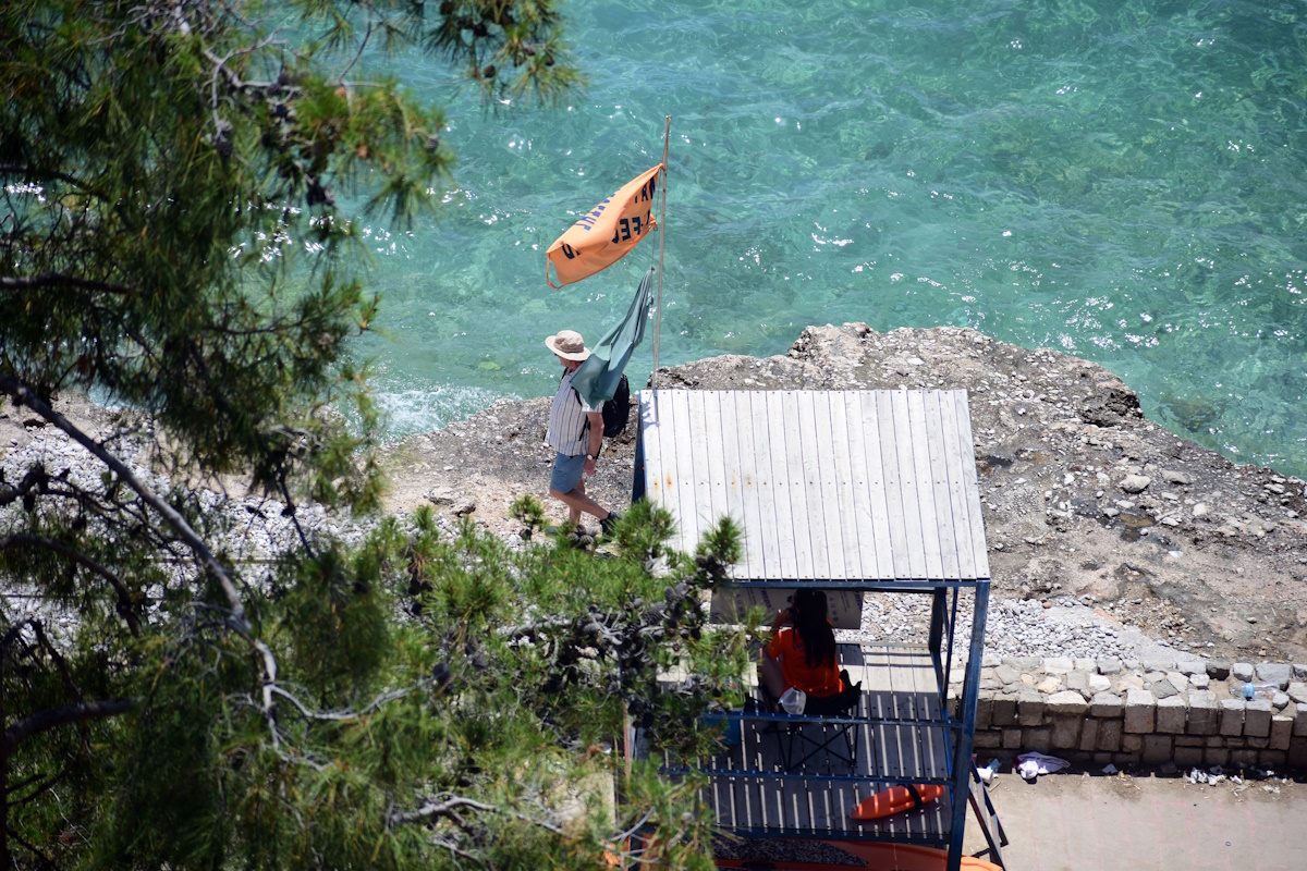Παραλία - Πύργος ναυαγοσώστη