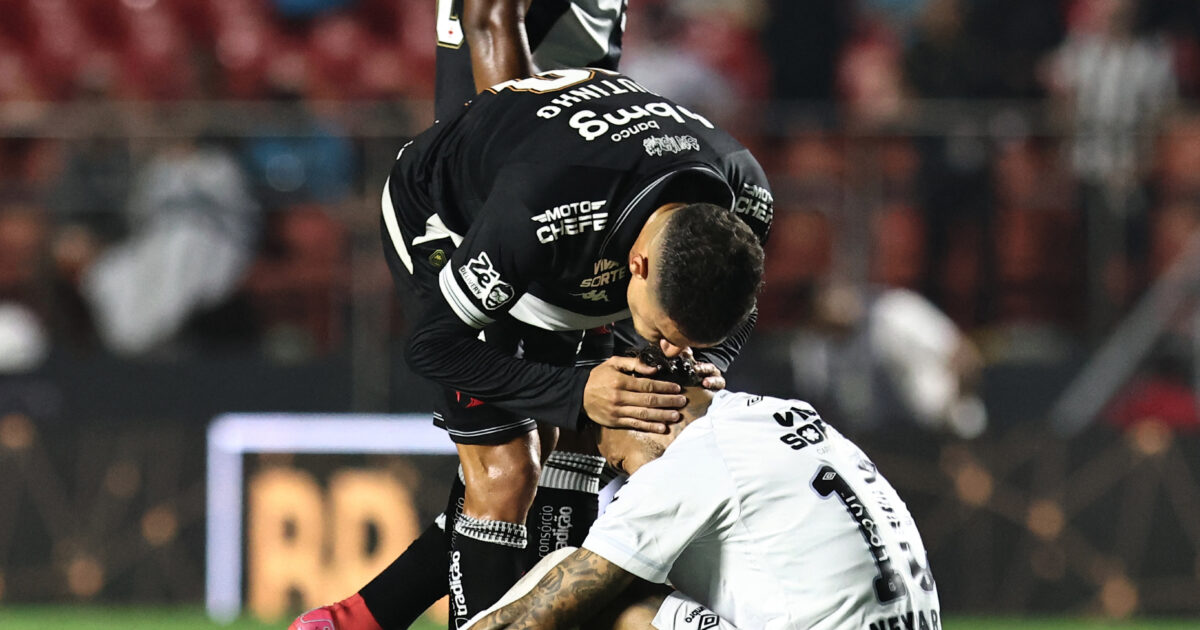 Tragic figure Neymar, burst into tears after Santos’ defeat by 6-0