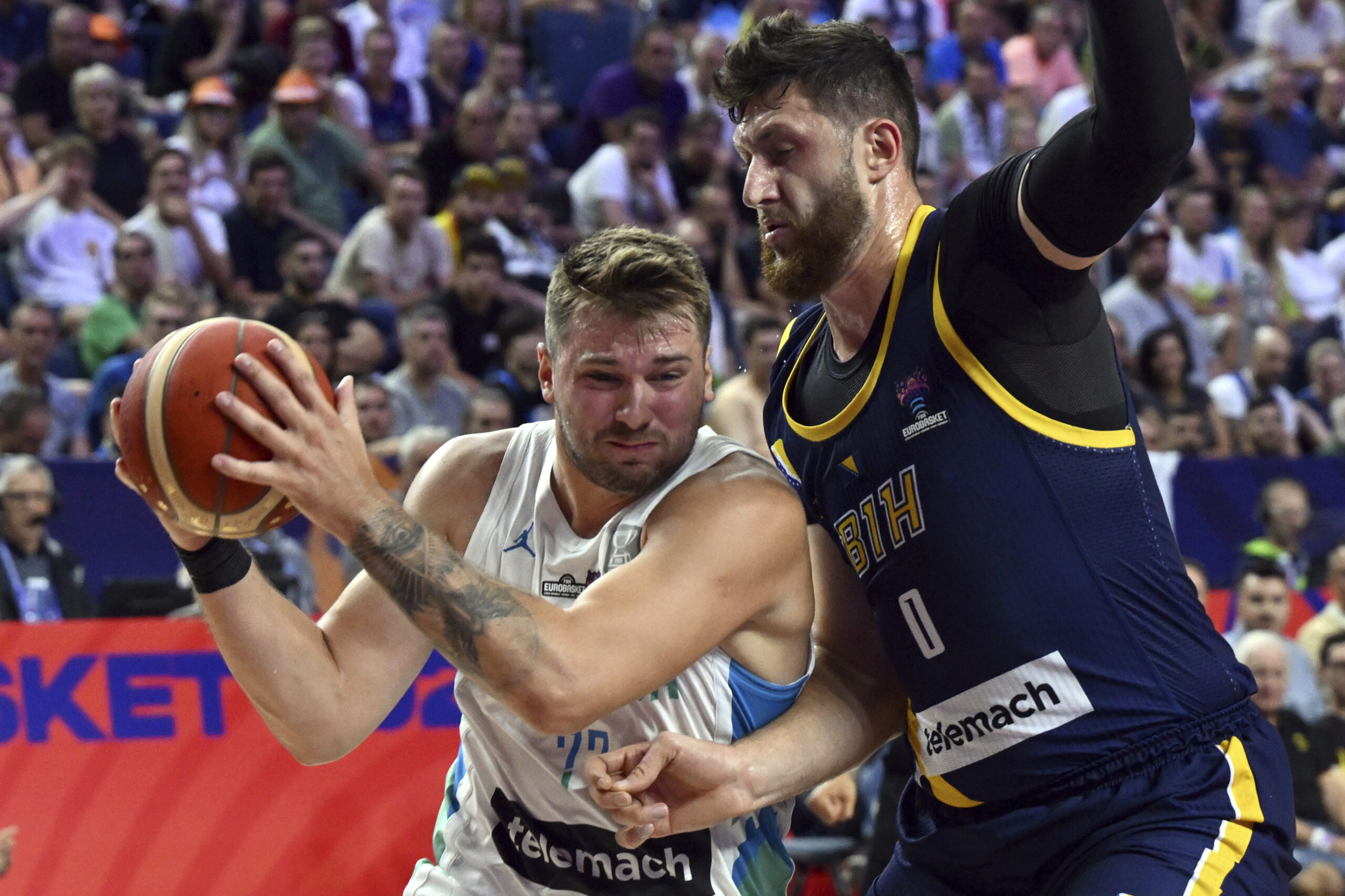 Slovenia - Bosnia and Herzegovina Νούρκιτς με Ντόντσιτς σε μονομαχία στο Σλοβενία - Βοσνία