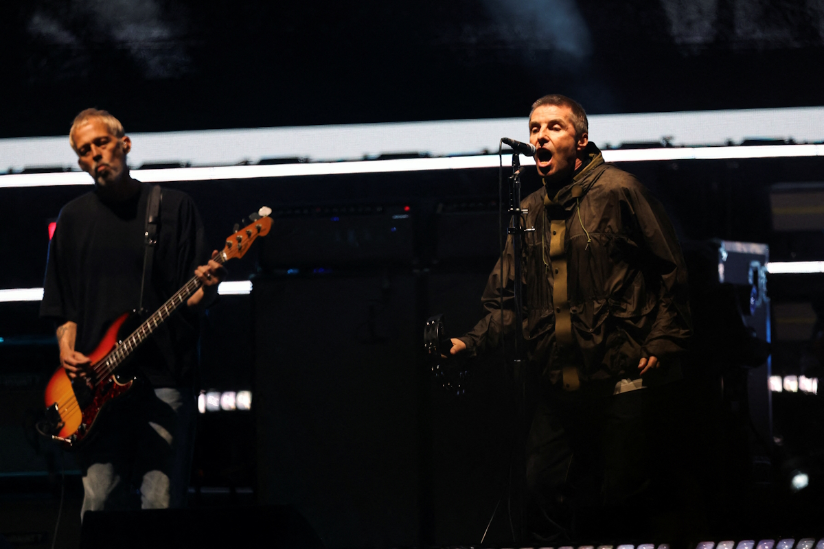 Ο Liam Gallagher και ο Gem Archer των Oasis