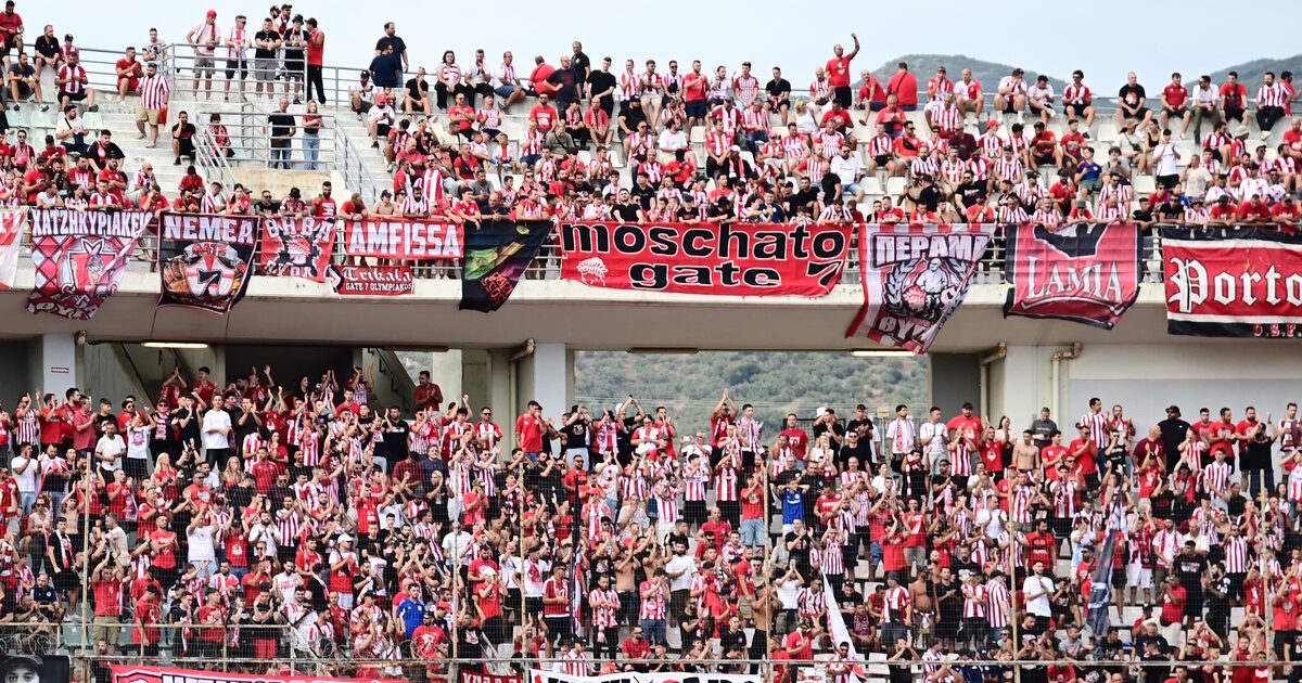 Volos – Olympiacos Live for the 2nd match in the Super League