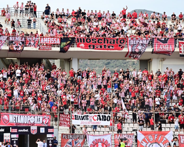 Βόλος – Ολυμπιακός live για τη 2η αγωνιστική στη Super League
