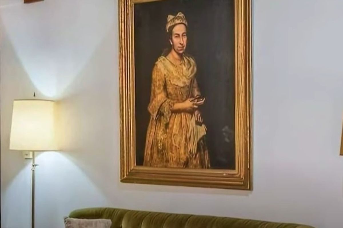 «Πορτρέτο μιας Κυρίας» (Portrait of a Lady), ένα πορτρέτο της Κοντέσας Colleoni που δημιούργησε ο Vittore Ghislandi το 1743