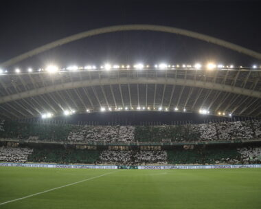 Ο κόσμος του Παναθηναϊκού στο ΟΑΚΑ