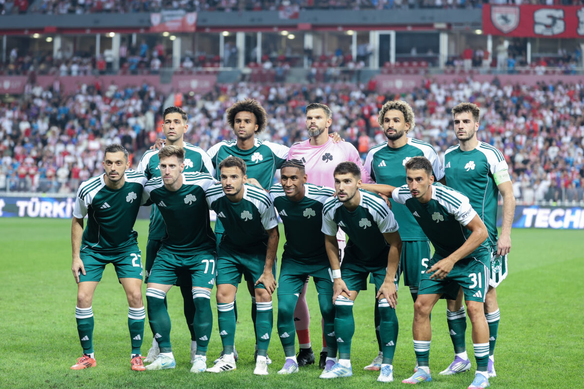 Οι παίκτες του Παναθηναϊκού στο Europa League (EUROKINISSI)