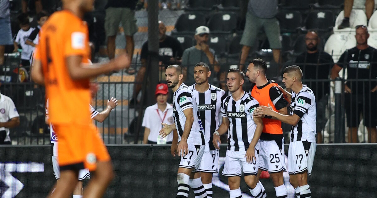 PAOK – Atromitos 1-0: The ten Pigeons in Toumpa did not stand up and “bent” by Dimitris Pelka’s goal