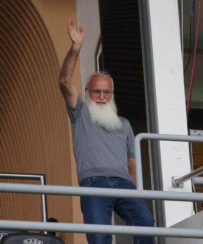 Ο Ιβάν Σαββίδης στην Τούμπα