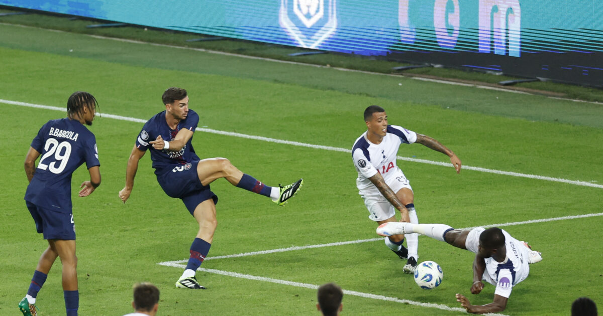 Paris Saint-Germain-Tottenham 4-3 (2-2 etc.) Final: In the French the Super Cup of Europe
