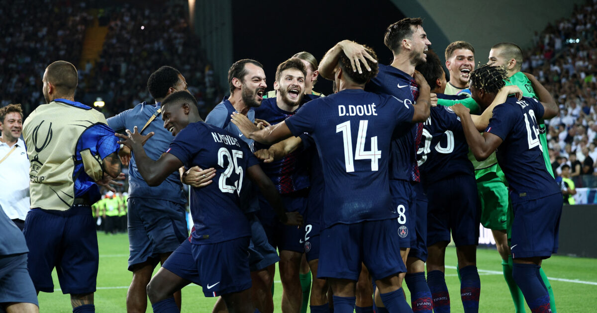 Paris Saint-Germain-Tottenham 4-3 (2-2 etc.): The French won the European Super Cup in the penalty shootout after a dramatic final