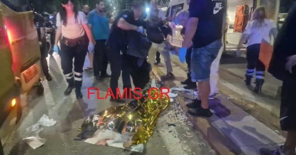 Traffic Coast in Patras: Machine drifted and killed a grandmother and injured her 8 -year -old granddaughter