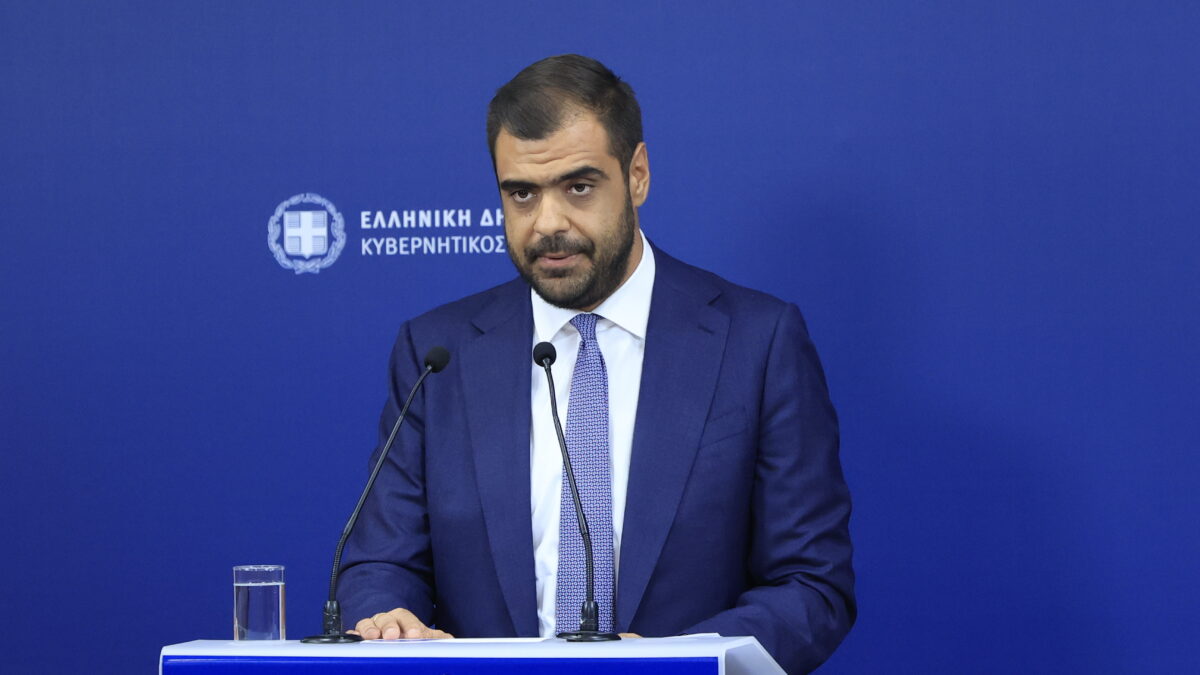 Ο κυβερνητικός εκπρόσωπος Παύλος Μαρινάκης