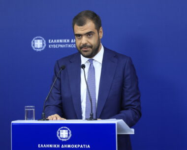 Ο κυβερνητικός εκπρόσωπος Παύλος Μαρινάκης
