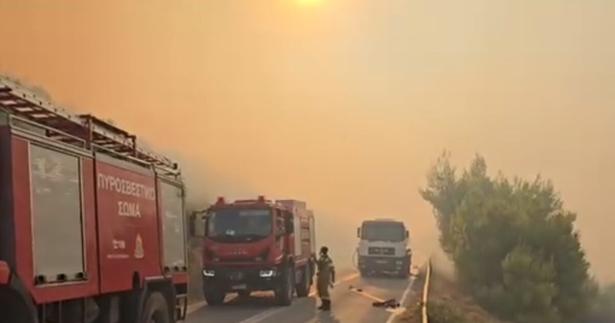 Fire in Zakynthos: Message of 112 to evacuate Keri and Agalas areas – “Fire is next to houses”