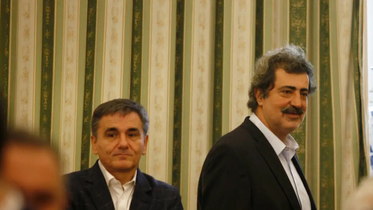Ευκλείδης Τσακαλώτος και Παύλος Πολάκης